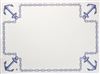 Nappe papier deco Ancre marine 30 X 40 colis de 500