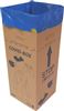 Caisse carton dechets covid 50 L par 10