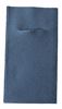 Serviette pochette couvert airlaid 40x40 anthracite par 400