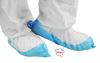 Surchaussure jetable semelle plastifiee bleue les 400
