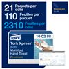 Essuie mains papier Tork Advanced Ecolabel pliage M colis de 2310