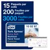 Essuie mains Tork premium pliage M colis de 2100