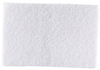Tampon abrasif blanc