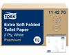 Papier toilette plat Tork premium extra colis de 30 paquets
