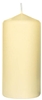 Bougies ronde champagne 100 x 50 mm Duni