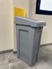 Poubelle recyclage Slim Jim jaune