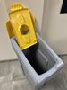 Poubelle recyclage Slim Jim jaune