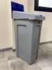 Poubelle recyclage Slim Jim bleu