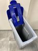 Poubelle recyclage Slim Jim bleu