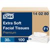 Mouchoir papier Tork Premium colis de 30