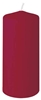 Bougies ronde bordeaux 35 heures Duni