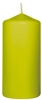 Bougies ronde kiwi 100X50 mm Duni
