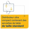 Serviettes Tork N14 blanches enchevetrees jetable colis 4320