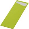 Pochette couvert sacchetto slim Duni kiwi 
