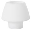Bougeoir silicone moody blanc