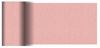 Chemin de table rose poudré dunicel 0,15x20 m