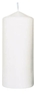 Bougies ronde blanche 80 heures Duni