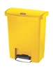 1883573 - Poubelle Slim Jim Rubbermaid 30 L jaune