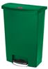 Poubelle Slim Jim Rubbermaid 90 L verte
