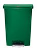Poubelle Slim Jim Rubbermaid 90 L verte