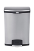 Poubelle Slim Jim Rubbermaid 90 L gris et noir