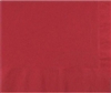 Serviette papier cocktail bordeaux CGMP 20X20 par 100