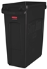 Collecteur Rubbermaid Slim Jim brun 60 litres