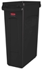 Collecteur Rubbermaid Slim Jim Brun  87 litres