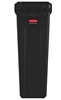 Collecteur Rubbermaid Slim Jim Brun  87 litres