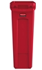 Collecteur Rubbermaid Slim Jim Rouge  87 litres