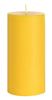 195787 - Bougies ronde jaune 150X70 mm Duni