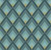 Serviette Dunisoft noel bleu 40x40