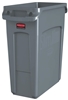 Collecteur Rubbermaid Slim Jim gris 60 litres