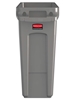 Collecteur Rubbermaid Slim Jim beige 60 litres