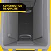 1971259 - Collecteur Rubbermaid Slim Jim beige 60 litres