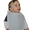 Bavoir jetable bébé ouate blanc grand modèle colis 1500
