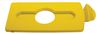 Couvercle slim jim bouteille canette jaune
