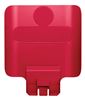 Panneau indication du tri rouge