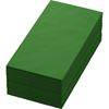 Serviette Dunisoft vert feuille 40x40 pliage en 8 par 360