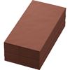 Serviette Dunisoft noisette 40x40 pliage en 8 par 360