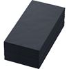 Serviette Dunisoft noir 40x40 pliage en 8 par 360