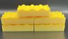 Eponge HACCP jaune lot de 5