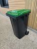 Conteneur poubelle 2 roues 240L vert