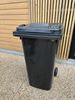 Conteneur poubelle 2 roues 240L gris