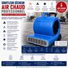 2526803 - Souffleur secheur moquette air chaud professionnel