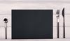 Set de table papier 30 x 40 noir les 500