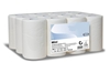 Bobine essuyage blanche gauffree 210 fts Ecolabel colis de 12