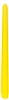 Bougie antique jaune Duni les 100