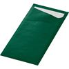 Pochette couvert Sacchetto Duni vert foncé