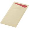 Pochette couvert Sacchetto Duni crème